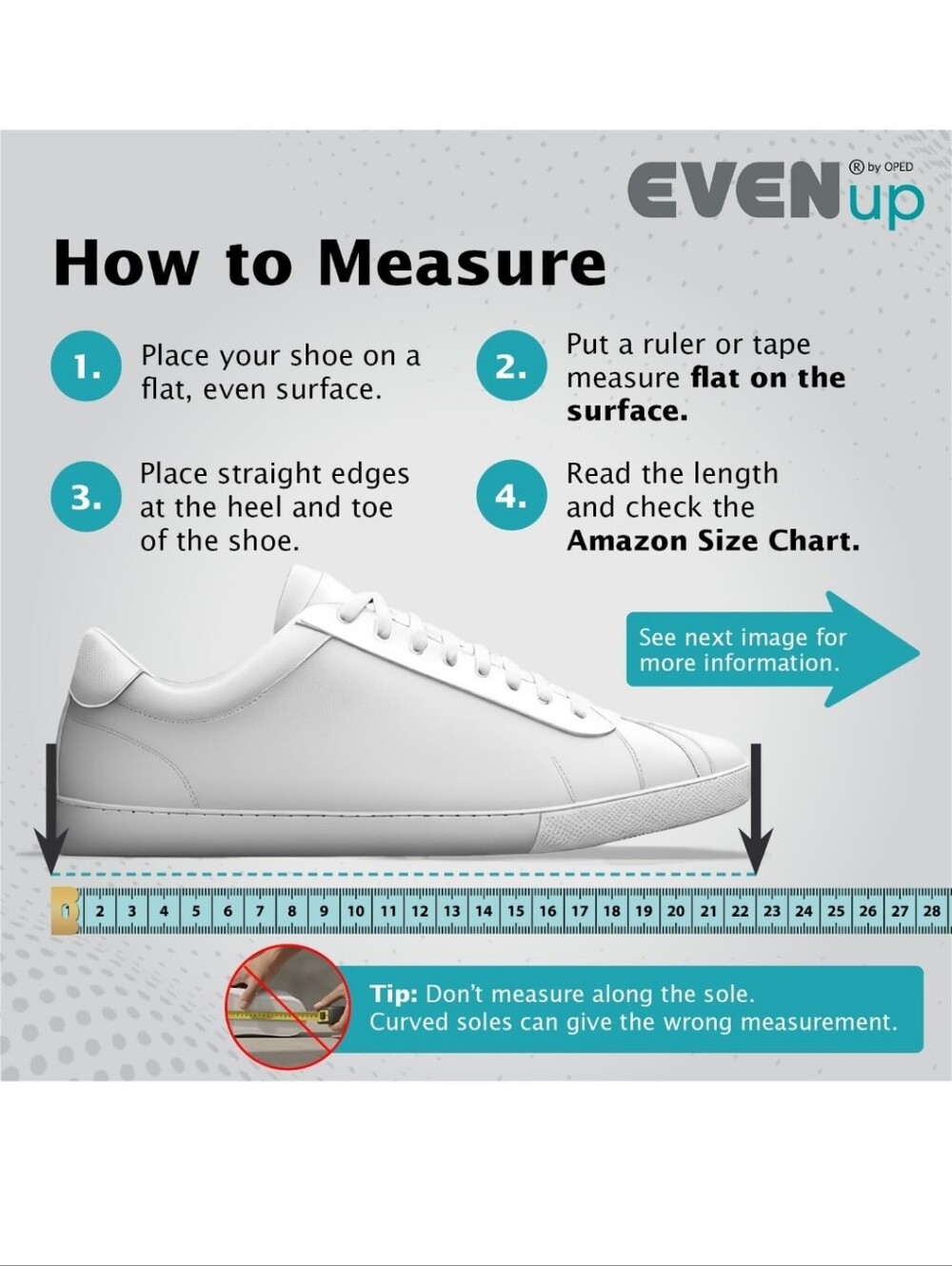 EVENUP THE AUTHENTIC SHOE BALANCER SIZE SMALL (5.5-8.5) - Picture 5 of 11